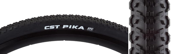 CST Premium Pika Tire, 700C x 38mm, Wire, Belted, Black