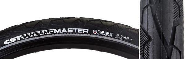 CST Premium Sensamo Master Tire, 700C x 38mm, Wire, Belted, Black