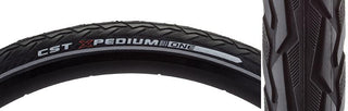 CST Premium Xpedium APL Tire, 700C x 38mm, Wire, Belted, Black