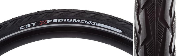 CST Premium Xpedium APL Tire, 700C x 45mm, Wire, Belted, Black