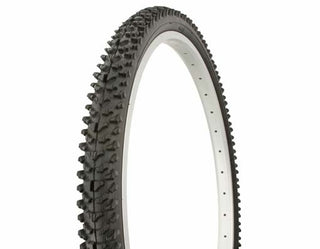 Duro MTB Bike Tire, 26” x 1.95”, High Knobby Tread, Black