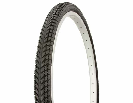 Duro MTB-Hybrid Tire, 26” x 1.75”, Aqua Channel Tread, Black