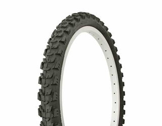 Duro MTB Tire, 26” x 2.0”, Knobby Tread, Black