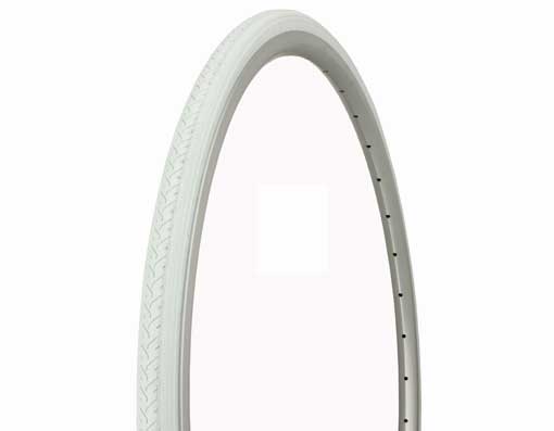Duro Road-City-Fixie Tire, 700C x 25mm, White