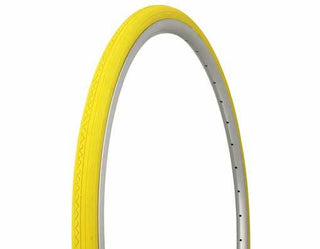 Duro Road-City-Fixie Tire, 700C x 28mm, Classic Tread, Yellow