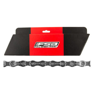 Full Speed Ahead Team Issue 10s Chain, 10sp, 1/2 x 3/32, 114L, Silver/Grey