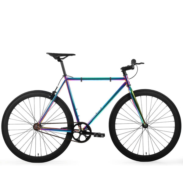 Golden Cycles Single Speed / Fixed Gear Bicycle, Oil Slick