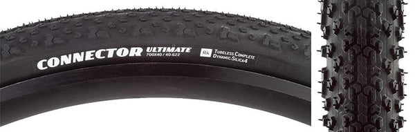 Goodyear Connector S4 Ultimate Tire, 650C x 50mm, Tubeless Folding, Black