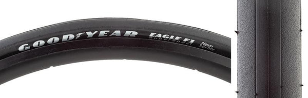 Goodyear Eagle F1 SuperSport Tire, 700C x 28mm, Tubeless Folding, Belted, Black