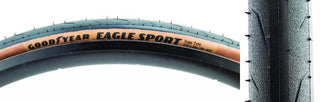 Goodyear Eagle Sport Tire, 700C x 28mm, Folding, Black/Yellow