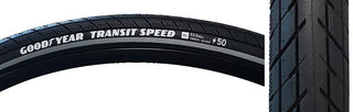 Goodyear Transit Speed S3 Tire, 700C x 35mm, Wire, Belted, Black