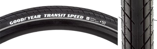 Goodyear Transit Speed S3 Tire, 700C x 40mm, Wire, Belted, Black