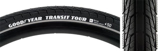 Goodyear Transit Tour Secure Tire, 700C x 40mm, Wire, Belted, Black