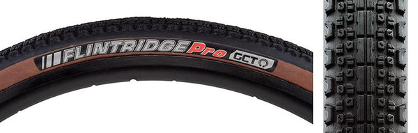 Kenda Flintridge Pro Tire, 700C x 40mm, Tubeless Folding, Black/Cream