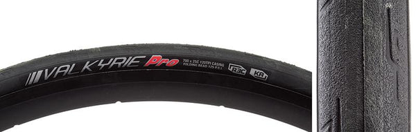 Kenda Valkyrie Pro Tire, 700C x 25mm, Folding, Belted, Black