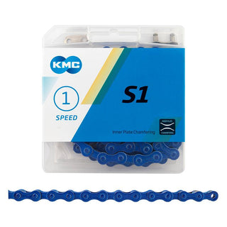 KMC S1 Chain, 1sp, 1/2 x 1/8, 112L, Dark Blue