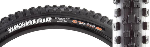 Maxxis Dissector 3CT/DD/TR Tire, 27.5