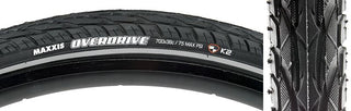Maxxis Overdrive SC/K2 Tire, 700C x 38mm, Wire, Belted, Black