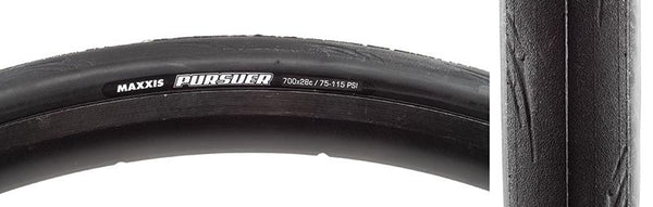 Maxxis Pursuer Tire, 700C x 28mm, Folding, Black