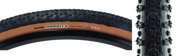 Maxxis Rambler Tire, 700C x 38mm, Tubeless Folding, Black