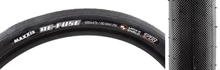 Maxxis Re-Fuse Tire, 650B x 47mm, Tubeless Folding, Belted, Black