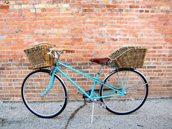 Nantucket Bicycle Basket Co. Dutch (Cisco Large Rectangle w/ Hooks)