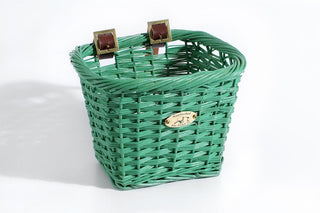 Nantucket Bicycle Basket Co. Gull - Child Rectangle, Green