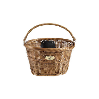 Nantucket Bicycle Basket Co. Jetties (Large Oval w/ QRS, Honey)