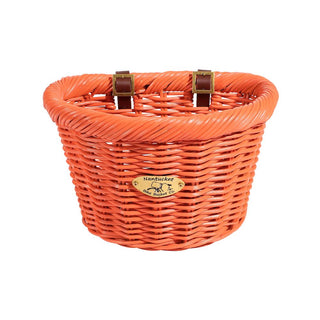 Nantucket Bicycle Basket Co. Limited Edition Cruiser (Adult D-Shape, Carrot)