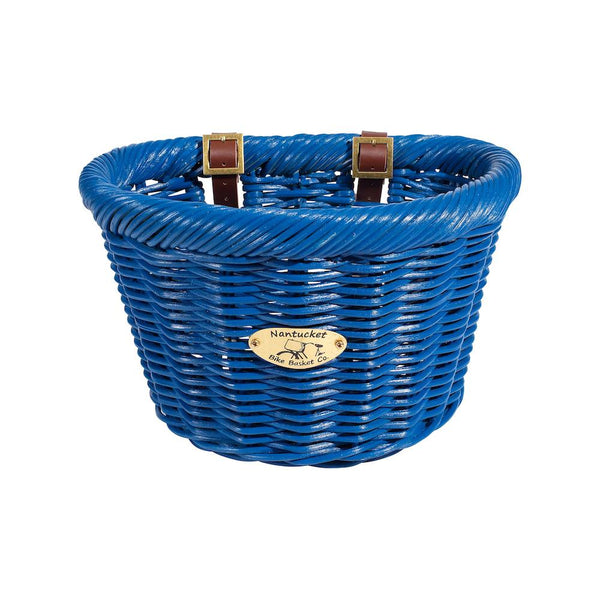 Nantucket Bicycle Basket Co. Limited Edition Cruiser (Adult D-Shape, Ocean)