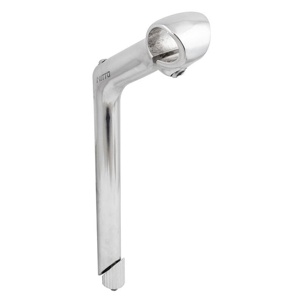 Nitto MT-10 Stem, Mountain Quill, 22.2mm, 100mm, 25.4mm, 35°, Silver