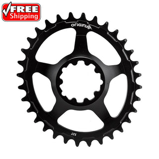 Origin8 Holdfast Oval Direct 1x Chainring Boost, Direct Mount, 32T, 1x, Black