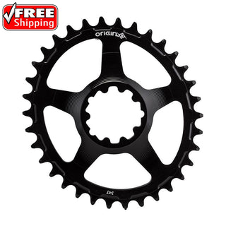 Origin8 Holdfast Oval Direct 1x Chainring Boost, Direct Mount, 34T, 1x, Black