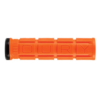 Oury Lock-On Grips, Orange/Black