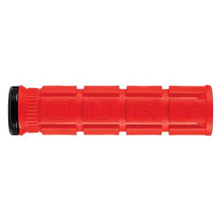 Oury Lock-On Grips, Red/Black