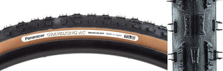 Panaracer Gravel King All Condition Knobby Tire, 700C x 35mm, Tubeless Folding, Belted, Black/Brown