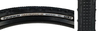 Panaracer Gravel King SK Tire, 700C x 43mm, Tubeless Folding, Belted, Black