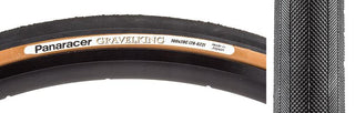 Panaracer Gravel King Slick Tire, 700C x 28mm, Folding, Belted, Black/Brown