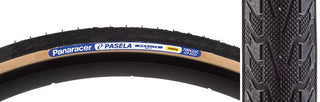 Panaracer Pasela Protite Tire, 700C x 25mm, Folding, Belted, Black/Gum