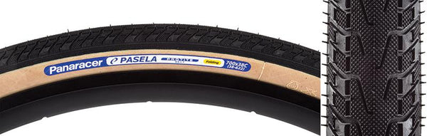 Panaracer Pasela Protite Tire, 700C x 38mm, Folding, Belted, Black/Gum