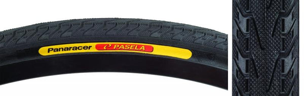 Panaracer Pasela Tire, 650C x 28mm, Wire, Black/Gum