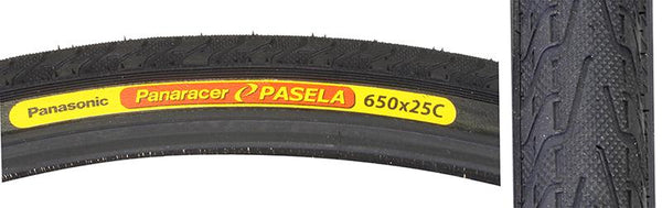 Panaracer Pasela Tire, 650CC x 25mm, Wire, Black