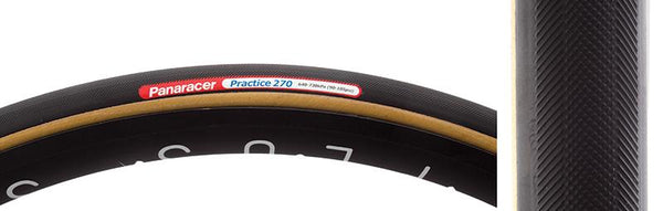 Panaracer Practice Tire, 700C x 22mm, Black/Gum