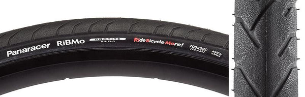 Panaracer Ribmo Tire, 700C x 28mm, Folding, Belted, Black