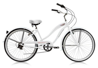 Buy white Micargi Rover GX Women's 26" Beach Bike Cruiser
