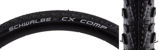 Schwalbe CX Comp Active Lite KG Tire, 700C x 38mm, Wire, Belted, Black/Gum