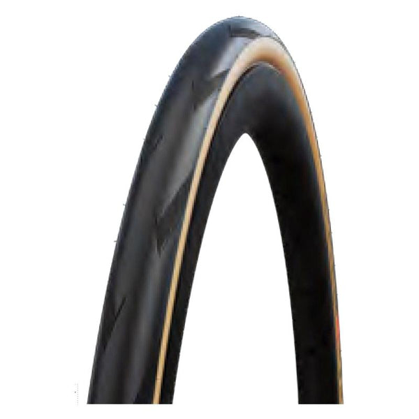 Schwalbe Pro One Super Race Tire, 700C x 25mm, Tubeless Folding, Belted, Black/Gum