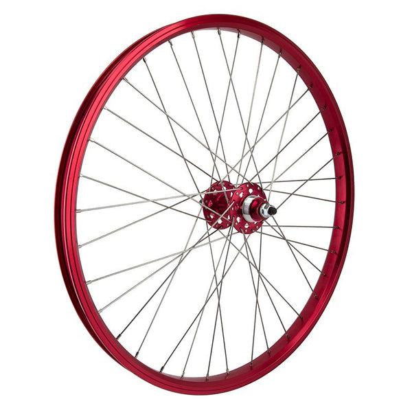 SE Bikes SE Bikes 24in Wheel Wheel, Rear, 1s FW, 110mm, B/O 3/8, 36H, Red