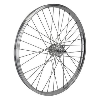 SE Bikes SE Bikes 24in Wheel Wheel, Rear, 1s FW, 110mm, B/O 3/8, 36H, Silver