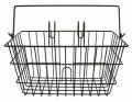 Square Steel Wire Basket 328 Black / Bicycle Front Basket